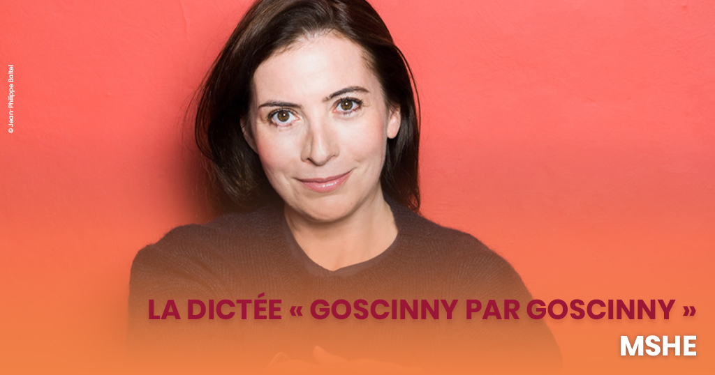 Visuel dictée avec Anne Goscinny