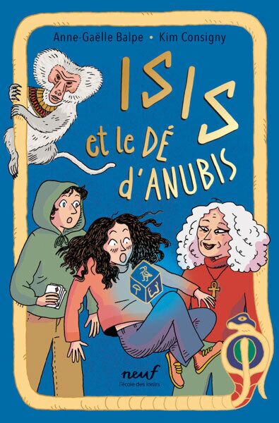 Couverture Livre Isis et le dé d'anubis