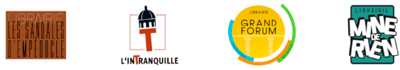 Logos des libraires partenaires